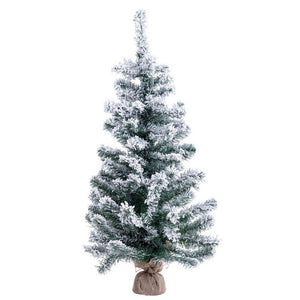 Albero Innsbruck Innevato Altezza 90cm (6 Pezzi)
