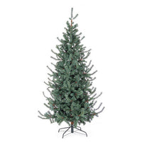 Albero di Natale Slim Serrone glauco H180 con 660 rami