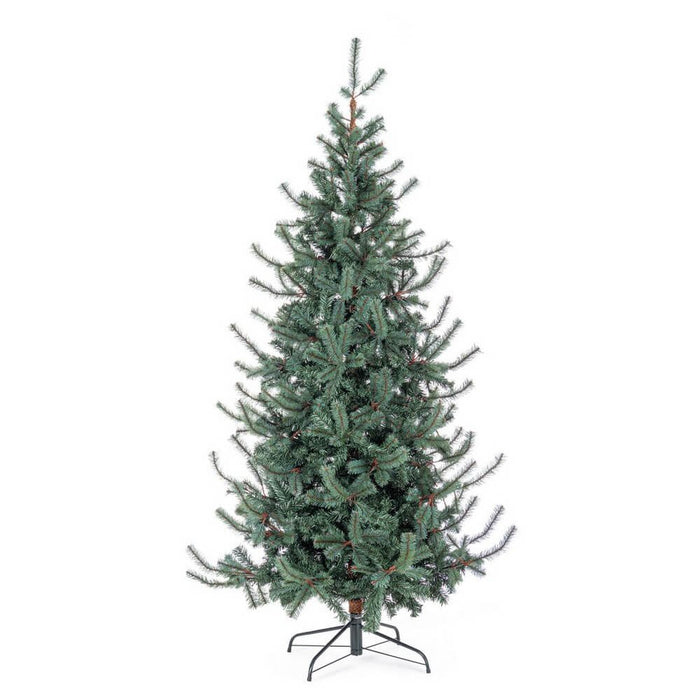 Albero di Natale Slim Serrone glauco H180 con 660 rami