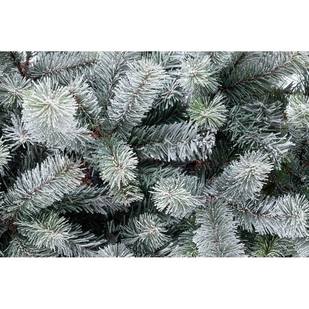 Albero di Natale Slim Serrone ghiacciato H210 con 918 rami