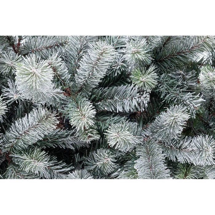 Albero di Natale Slim Serrone ghiacciato H210 con 918 rami