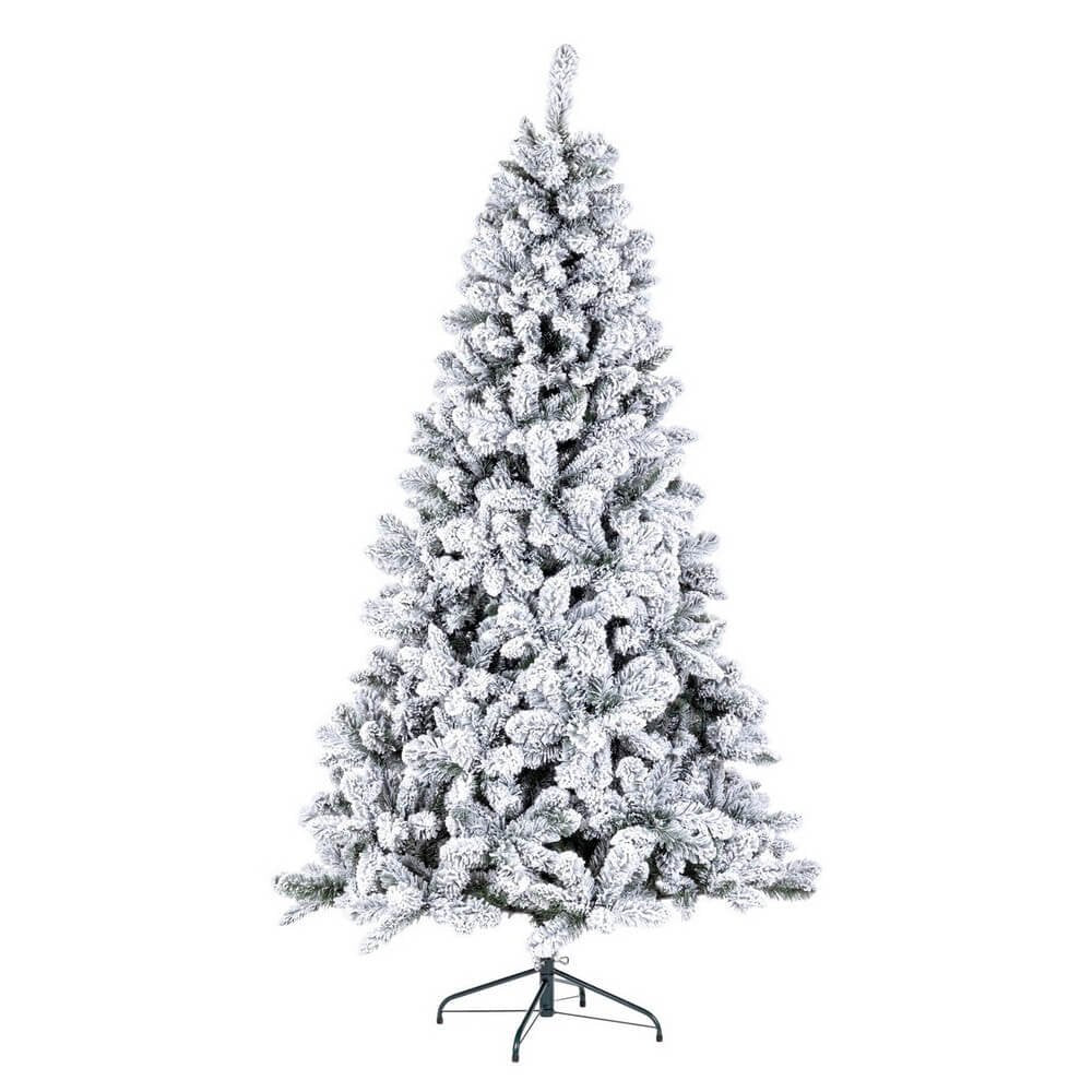 Albero di Natale Norimberga Innevato Altezza 270cm con 1998 Rami