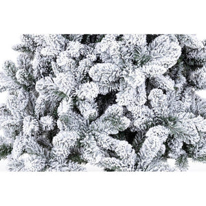 Albero di Natale Norimberga Innevato Altezza 270cm con 1998 Rami