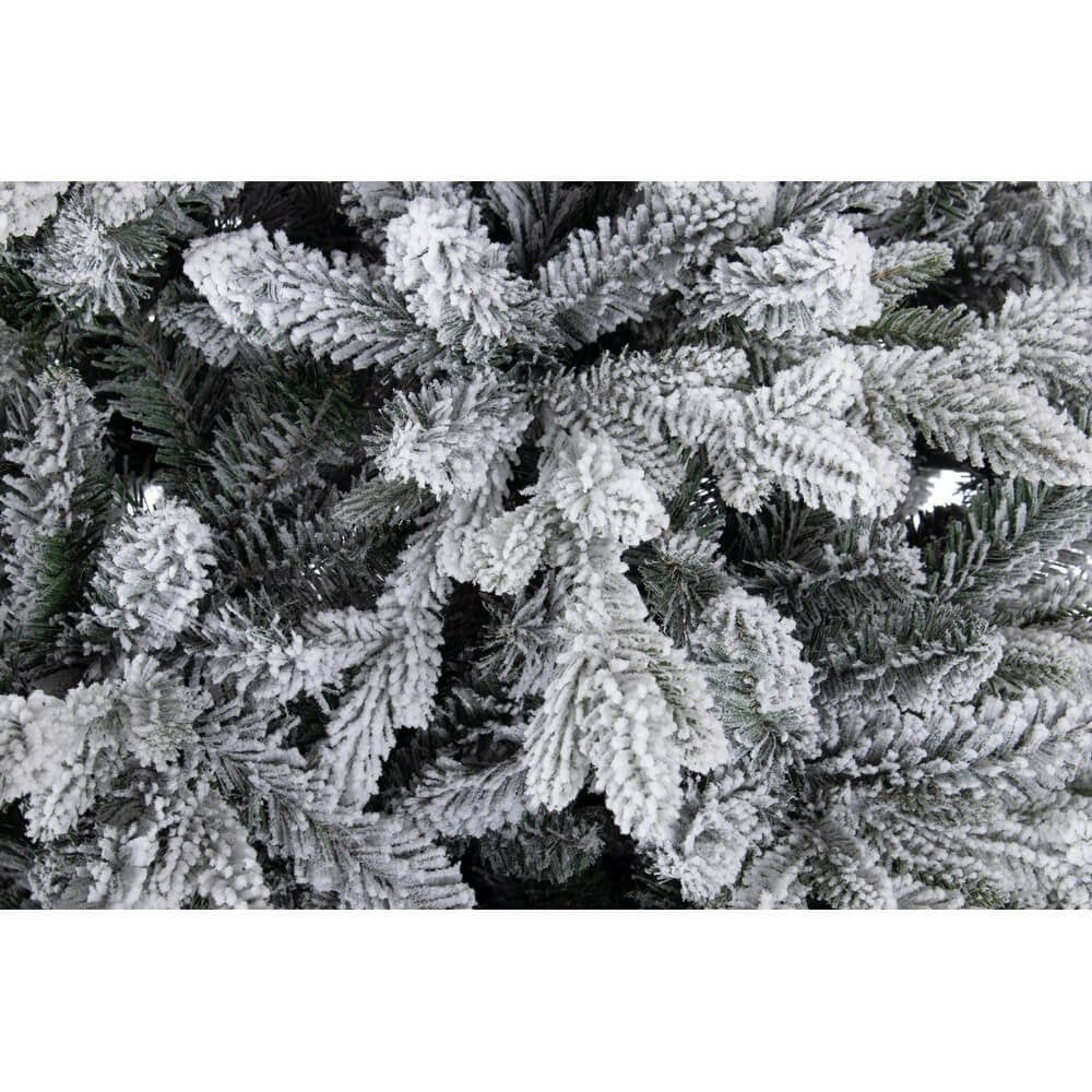 Albero di Natale Livigno innevato H240 con 4553 rami