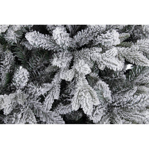 Albero di Natale Livigno innevato H240 con 4553 rami