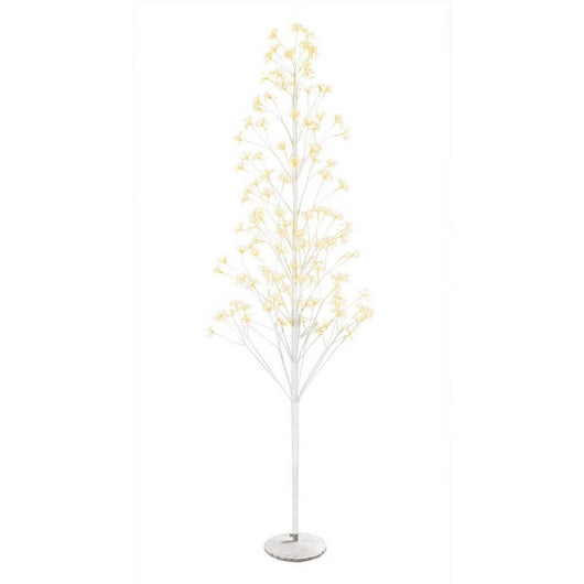 Albero di Natale flash bianco 1200 microLED classico H180