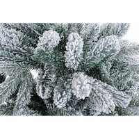 Albero di Natale Fiemme pendente innevato H150 con 546 rami