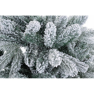 Albero di Natale Fiemme pendente innevato H150 con 546 rami