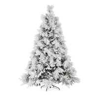 Albero di Natale Avezzano innevato H210 con 1148 rami