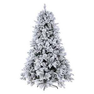 Albero di Natale Arves Innevato Altezza 180cm con 1383 Rami