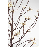 Albero di Natale artificiale marrone 600 microLED classico