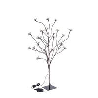 Albero di Natale artificiale marrone 600 microLED classico