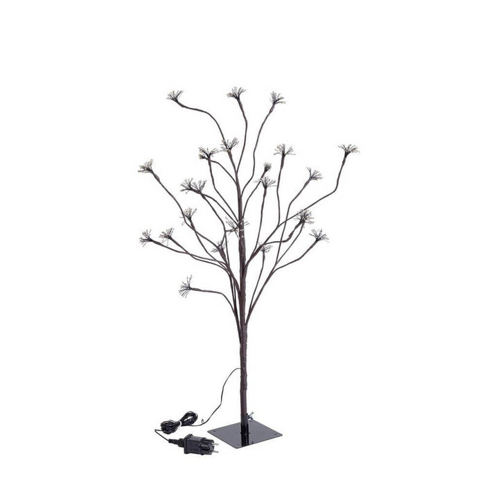 Albero di Natale artificiale marrone 600 microLED classico