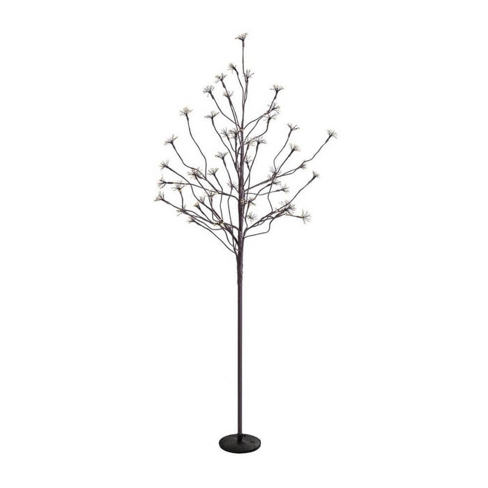 Albero di Natale artificiale marrone 1200 microLED classico