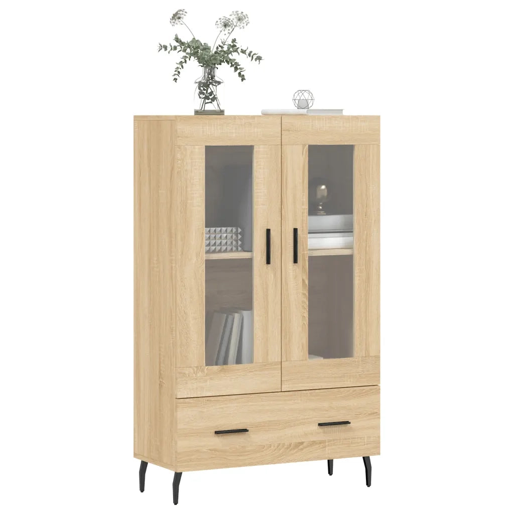 vidaXL Credenza Rovere Sonoma 69,5x31x115 cm in Legno Multistrato
