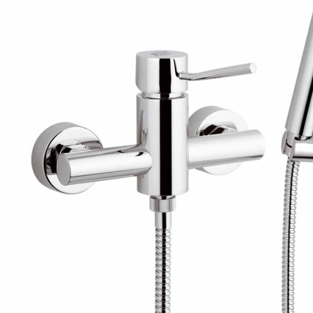 Rubinetto esterno per doccia con doccia duplex serie minimal