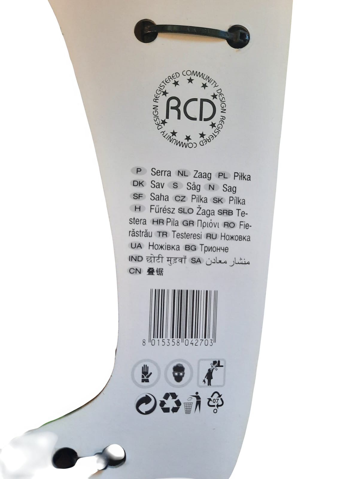 Verdemax 4270 Professionale Fisso Sega a Mano con Lama 24 cm