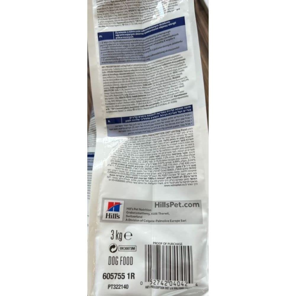 HPD Canine Z/D di Hill's, 10 kg