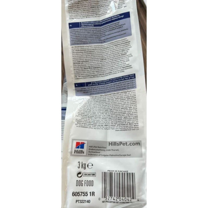 HPD Canine Z/D di Hill's, 10 kg