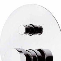 Rubinetto da incasso con deviatore per vasca/doccia serie minimal