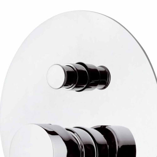 Rubinetto da incasso con deviatore per vasca/doccia serie minimal