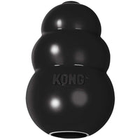 KONG - Extreme Gioco Cani - Gomma Naturale Ultra Resistente, Nero - XL