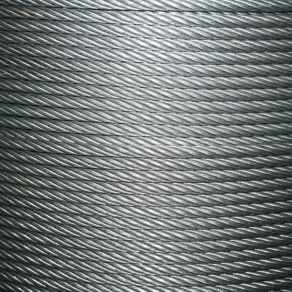 Cavo per verricello in acciaio 6x25 fi 11mm con anima metallica, 1000m/rotolo