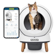 Cassetta igienica autopulente - PETSAFE - SMART SPIN - Connessa - Bianca