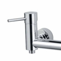 Miscelatore esterno doccia serie suvi, design tondeggiante e minimale