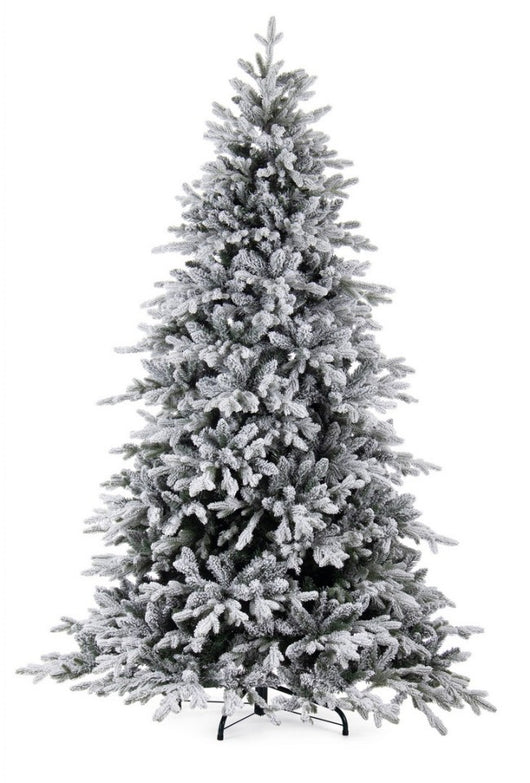 Albero di Natale Livigno innevato H240 con 4553 rami