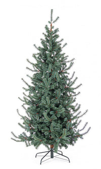 Albero di Natale Slim Serrone glauco H180 con 660 rami
