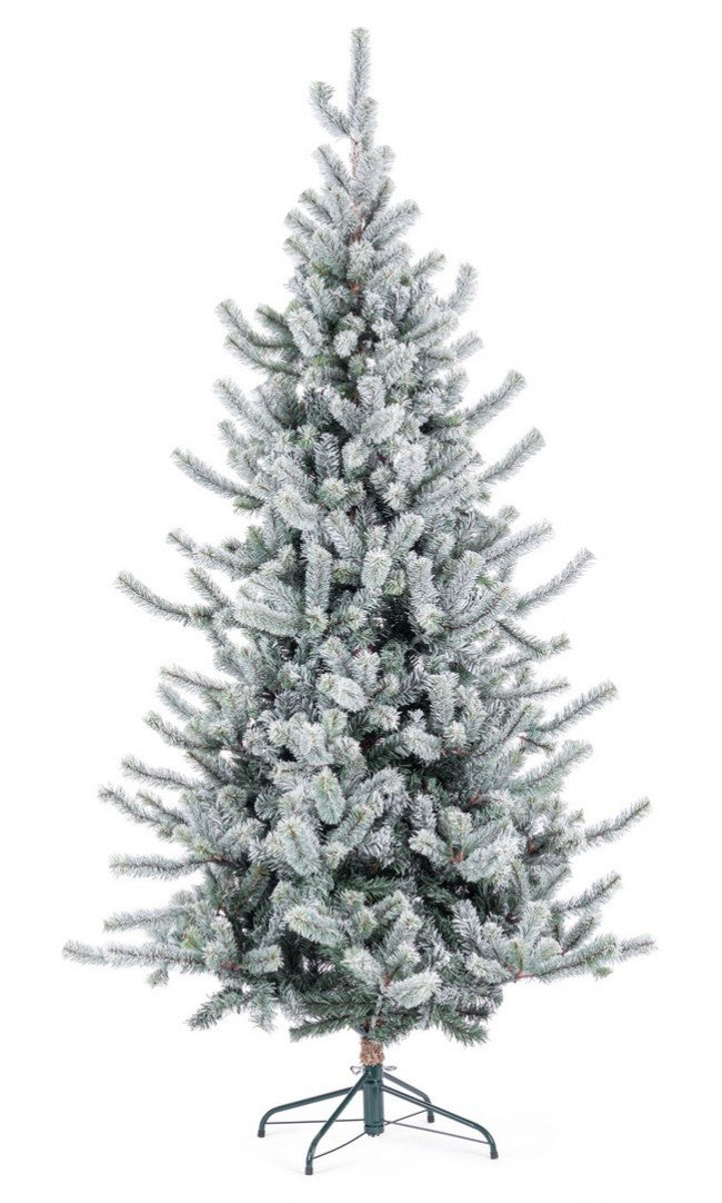 Albero di Natale Slim Serrone ghiacciato H210 con 918 rami