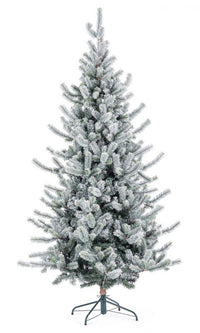 Albero di Natale Slim Serrone ghiacciato H210 con 918 rami