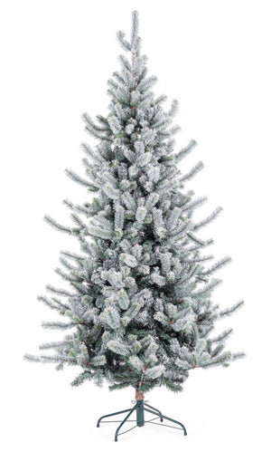 Albero di Natale Slim Serrone ghiacciato H210 con 918 rami