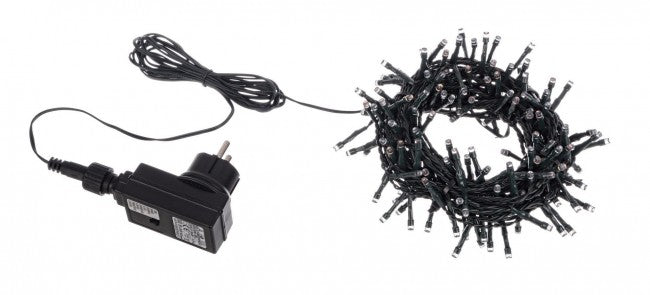 1500 LED classico 5 mm filo verde IP44