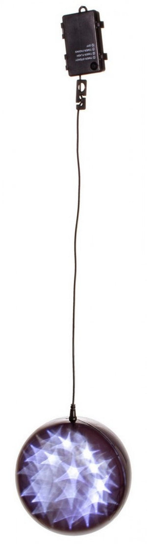 Sfera luminosa decorativa D200 con 36 luci nero