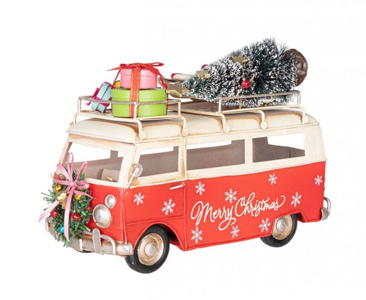 Decorazione natalizia Jancis bus con regali