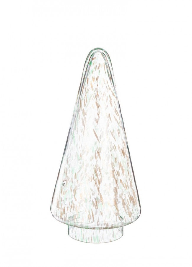 Pino vetro Stripple verde-oro H26