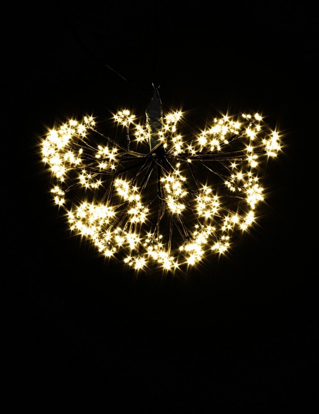 Sfera artificiale marrone con 600 microLED classic