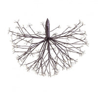 Sfera artificiale marrone con 900 microLED classic