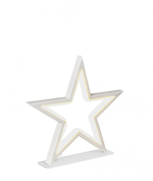 Stella bianca 120 LED classic con base small