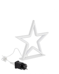 Stella bianca 120 LED classic con base small