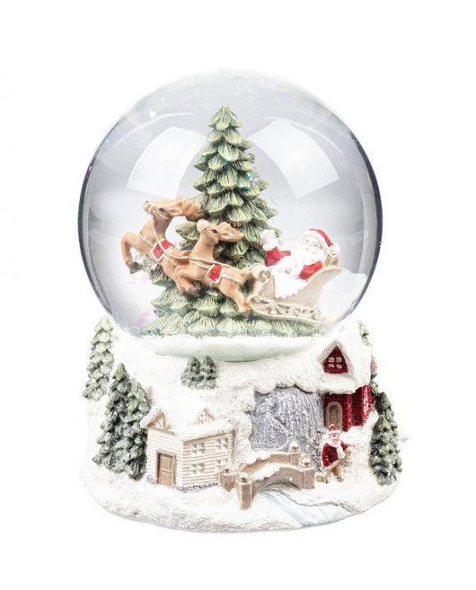 Waterball Jaden Babbo Natale con pino