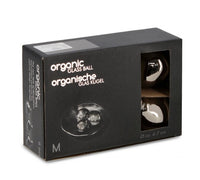 Confezione da 6 pendagli vetro Organic verde luminoso D60 assortiti