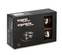 Confezione da 6 pendagli vetro Organic champagne luminoso D60 assortiti