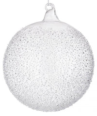 Sfera vetro Saturno verde D150