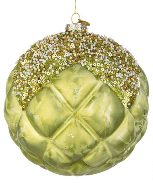 Sfera vetro Aleixa verde D150