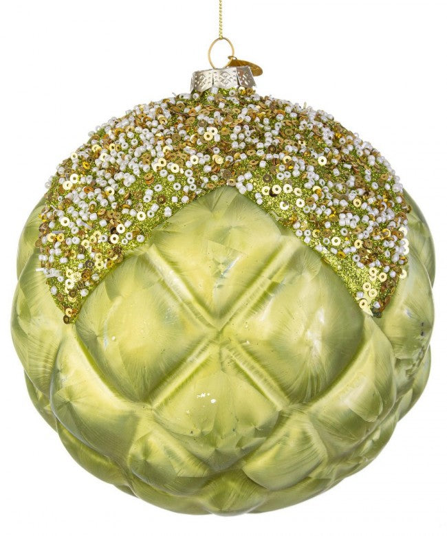 Sfera vetro Aleixa verde D150