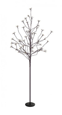 Albero di Natale artificiale marrone 1200 microLED classico