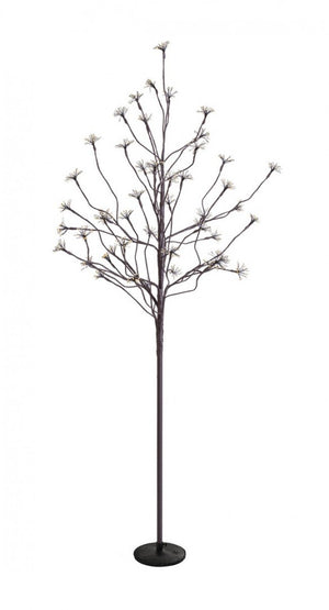 Albero di Natale artificiale marrone 1200 microLED classico
